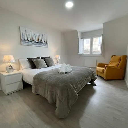 아파트 Centro Rua Ostras 4pax Completo *